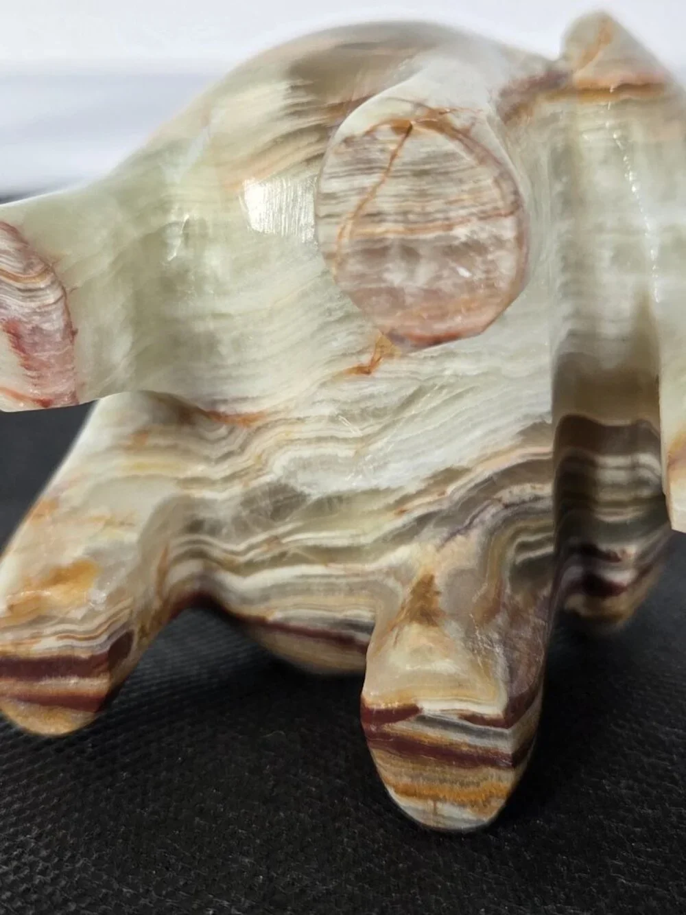 Marble Elephant Tea-Light Holder 3